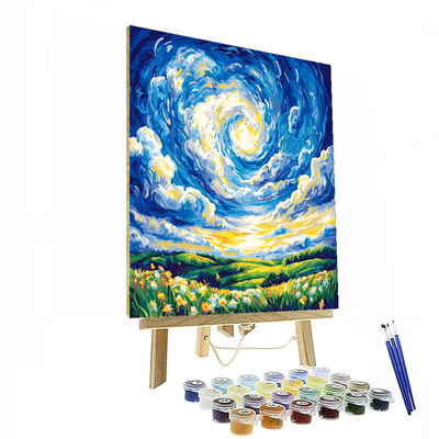 Vincent Van Gogh Inspired Summer Skies  Paint By Numbers Kits