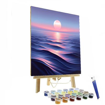 Calm Seas At Dusk Painting By Numbers Kit