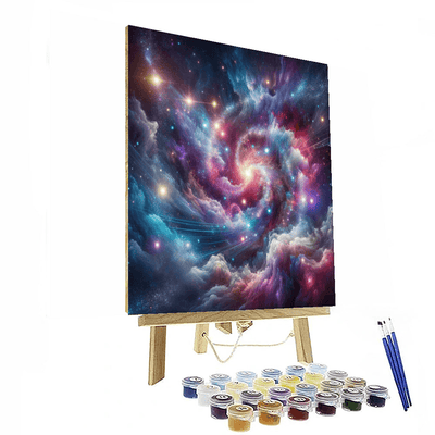 Inspirational Cosmic Journey Paint By Number