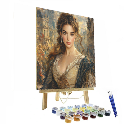 Anne Hathaway: From Dreams To Royal Stardom Paint By Numbers