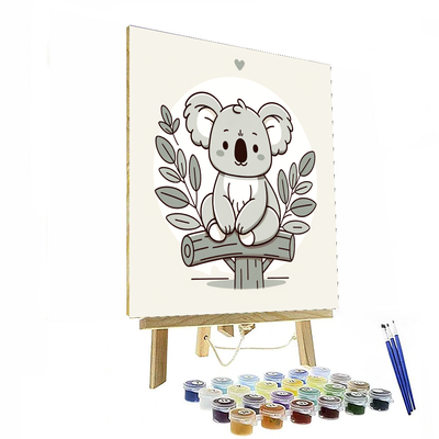 Curious Koala Retreat Paint By Numbers Kits