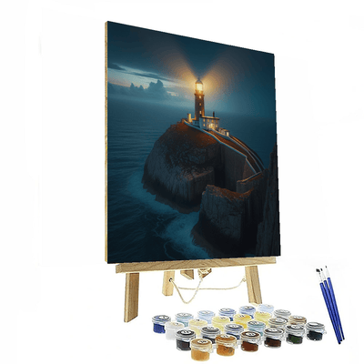 Romantic Lighthouse Beacon DIY Paint By Numbers