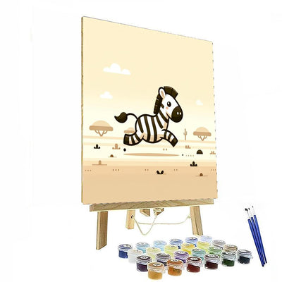 Zany Zebra Zest Paint By Color