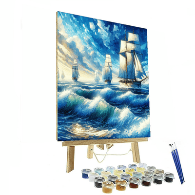 Nautical Adventure Painting By Numbers Kit