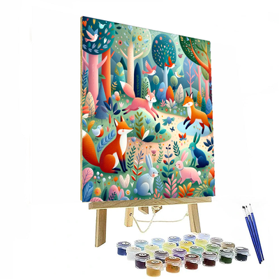 Fantastical Animal Kingdom Paint By Number