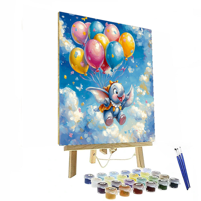 Dumbo's Balloon Adventure - Disney Inspired Numbered Painting Kits