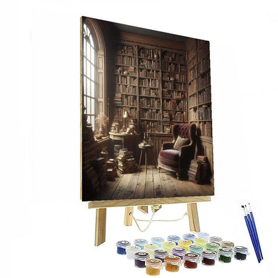 Timeless Literary Escape Numbered Painting Kits