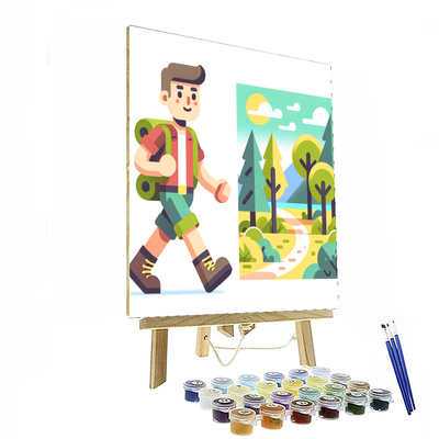 Forest Adventure Hike Paint By Numbers Kits