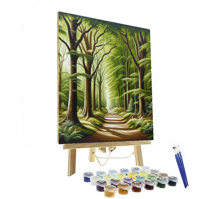 Rustic Woodlands Retreat Painting By Numbers Kit