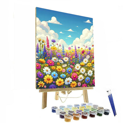 Wonderous Wildflowers Paint By Number