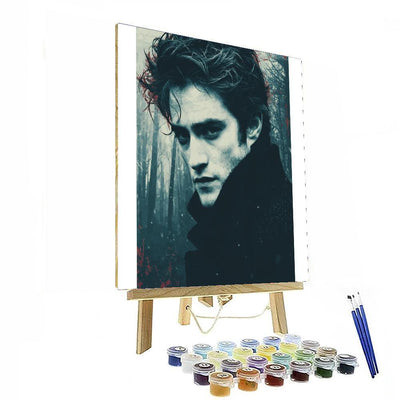 Robert Pattinson: The Mysterious Depths Of Edward Cullen Painting By Numbers Kit