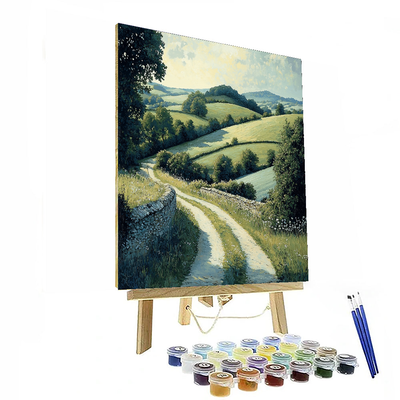 John Constable Inspired Serenity Of Rural Landscapes  Paint By Numbers Kits