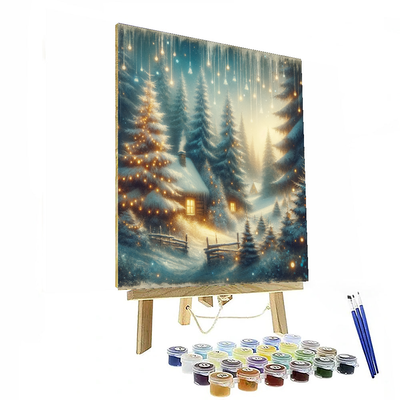 Christmas Wonderland Delight Painting Number Kit