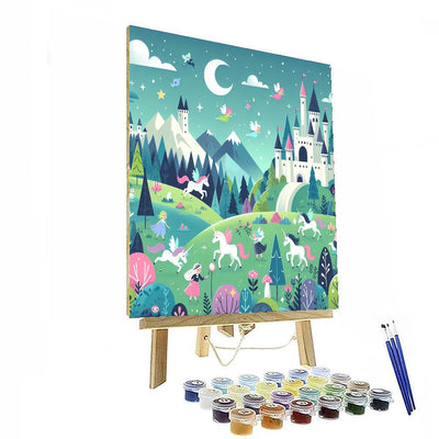 Enchanted Fairy Tale Realm Paint By Number