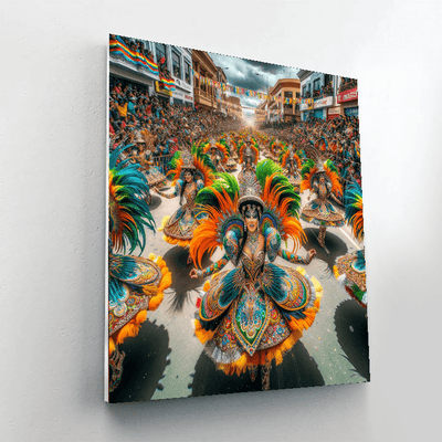 Oruro Carnival - Bolivia Painting By Numbers Kit