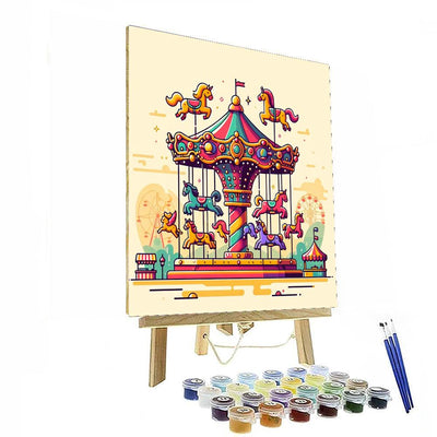 Fantasy Carousel Paint By Color