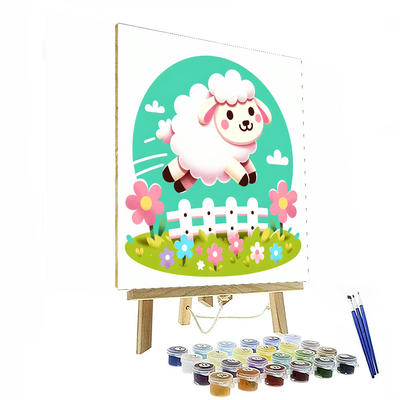 Fluffy Sheep Paint By Numbers