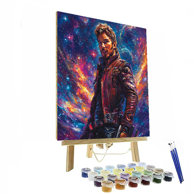 Chris Pratt: Starlord's Galactic Gambit Numbered Painting Kits