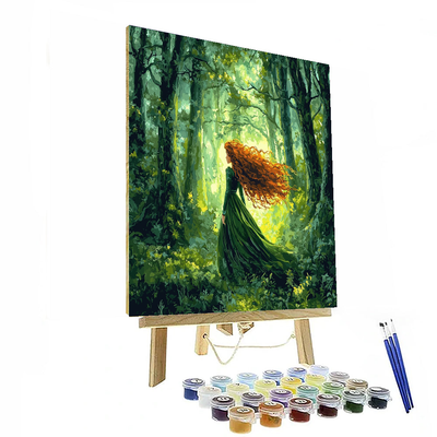 Merida's Brave Journey - Disney Inspired Paint By Numbers Kits