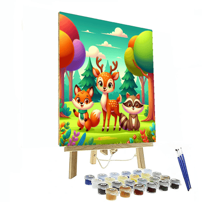 Fantastic Forest Adventure Numbered Painting Kits