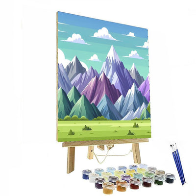 Mystic Mountain Journey DIY Paint By Numbers