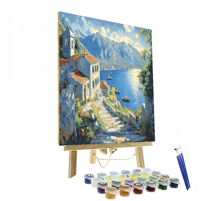 Montenegro Bay Of Kotor Numbered Painting Kits