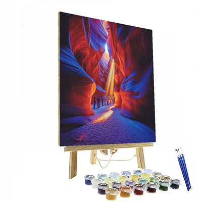 Antelope Canyon - Page Painting Number Kit