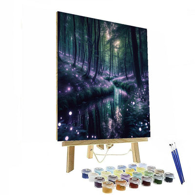 Twilight Fairy Forest Paint By Numbers