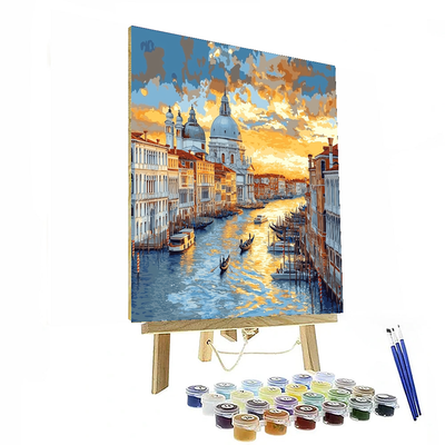 Canaletto Inspired Classical Urban Elegance  DIY Paint By Numbers