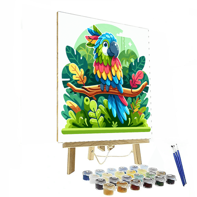 Mystical Macaw Number Painting