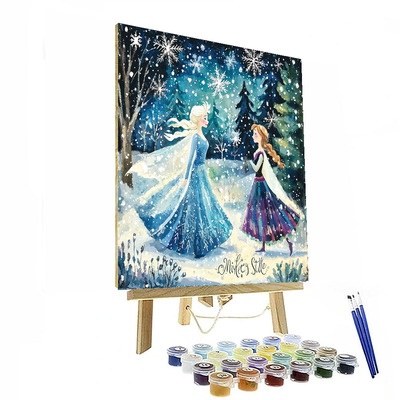 Frozen Princess Dream - Disney Inspired Paint By Number