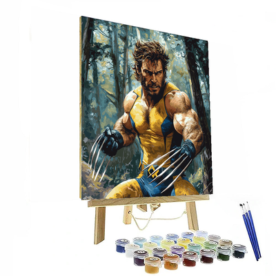 Hugh Jackman: Beyond The Claws Paint By Numbers Kits