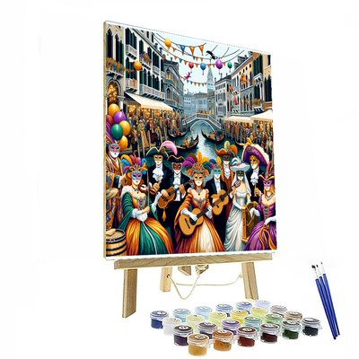 The Venetian Carnival DIY Paint By Numbers