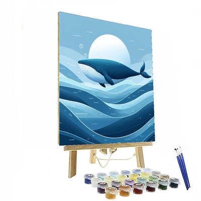 Wondrous Whale Waters Paint By Color