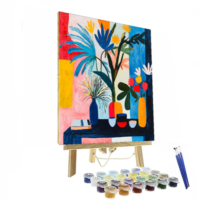 Henri Matisse Inspired Journey Of Colors  Painting By Numbers Kit