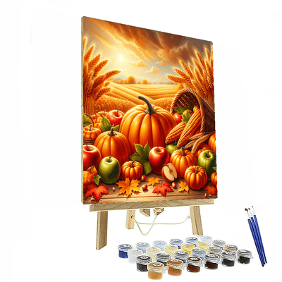 Harvest Festival Delight Paint By Numbers