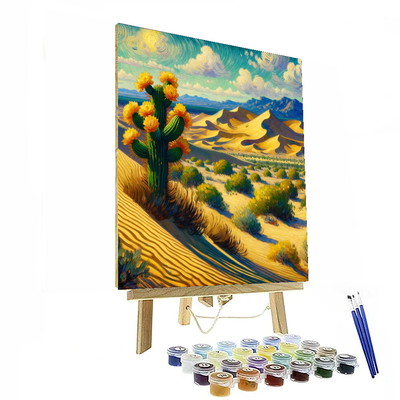 Blooming Desert Beauty Paint By Numbers Art