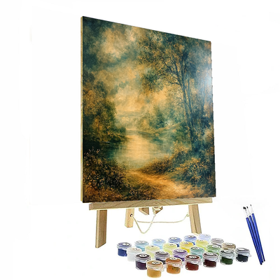 J.M.W. Turner Inspired Nature's Tapestry  Paint By Numbers Kits