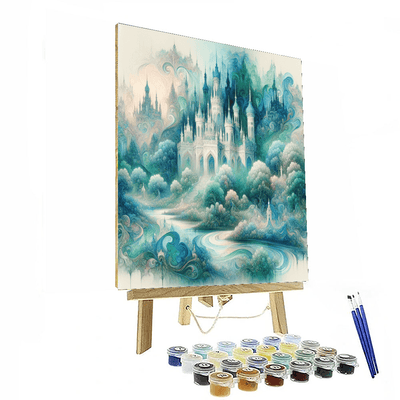 Fairy Tale Castle Dreams Painting By Numbers Kit