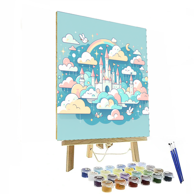 Celestial Cloud Kingdom Painting By Numbers Kit