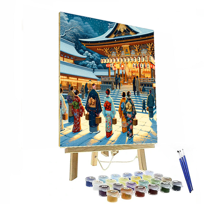 Oshogatsu - Japan Painting By Numbers Kit