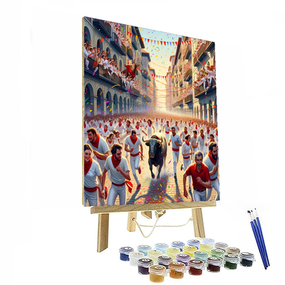 San Fermin - Pamplona Painting By Numbers Kit