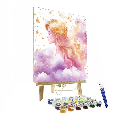 Aurora's Dreamland Delight - Disney Inspired Paint By Color