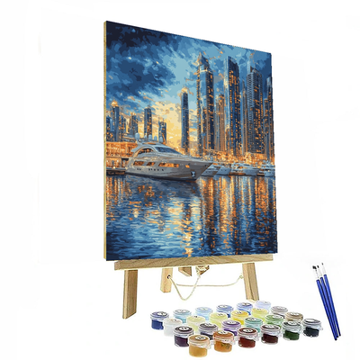 Dubai Marina Paint By Numbers Kits