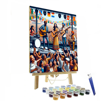 Womad Festival Painting By Numbers Kit