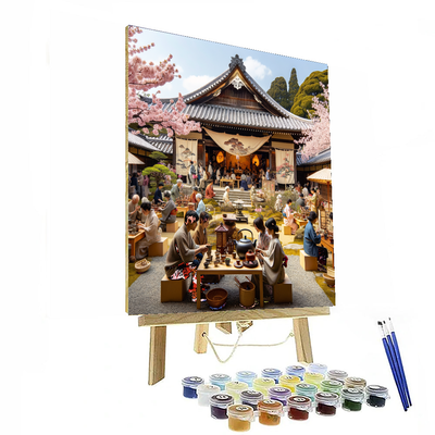 T Festival - Japan Painting By Numbers Kit