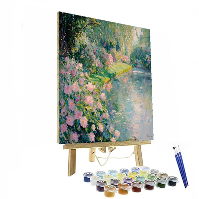 Claude Monet Inspired The Secret Garden  Paint By Color