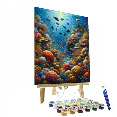 Beneath The Coral Reef Paint By Color