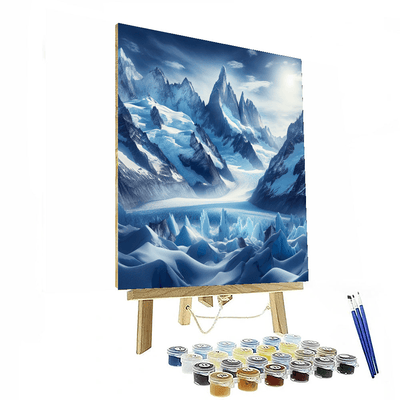 Glacial Mountain Majesty Paint By Numbers