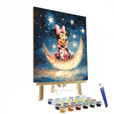 Minnie Mouse's Dreamy Night - Disney Inspired Paint By Color